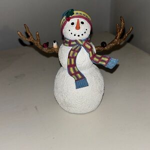 Lenox Snowman with Colorful Scarf and Hat